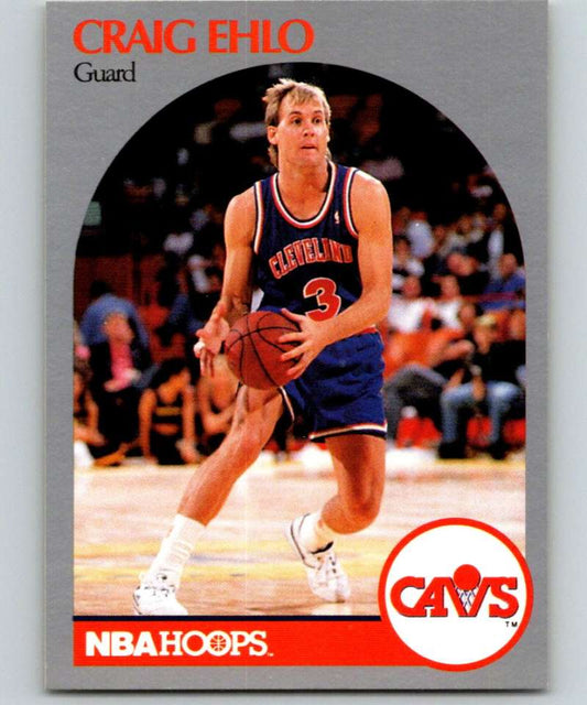 1990-91 Hopps Basketball #74 Craig Ehlo  Cleveland Cavaliers  Image 1