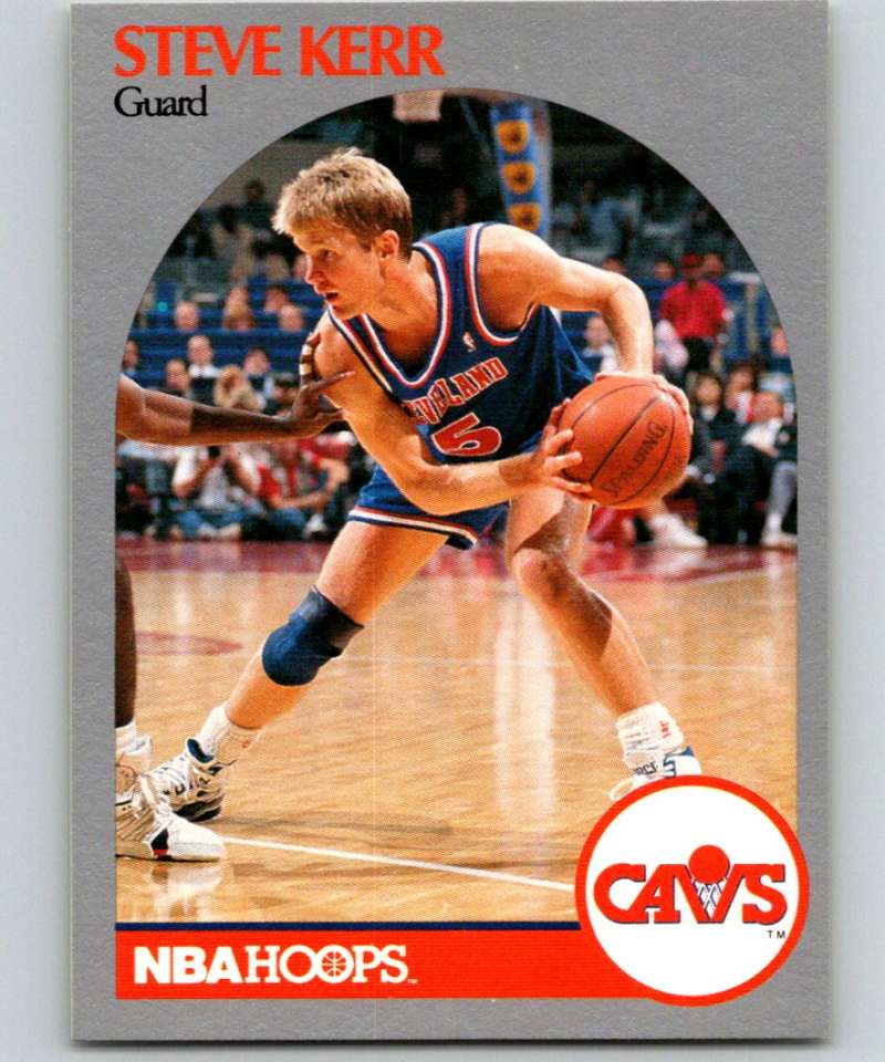 1990-91 Hopps Basketball #75 Steve Kerr Cleveland Cavaliers Image 1