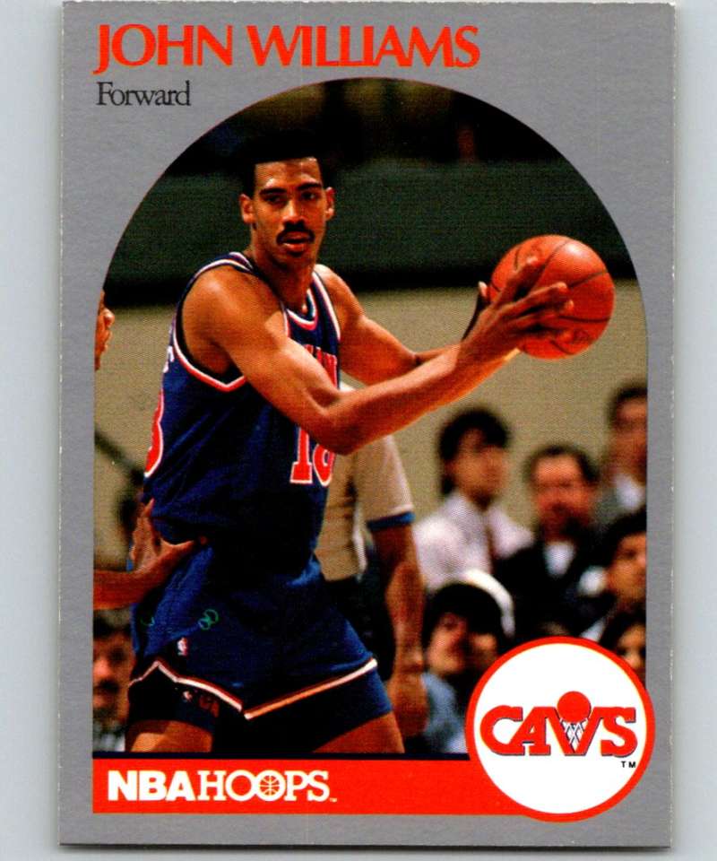 1990-91 Hopps Basketball #80 Hot Rod Williams Cleveland Cavaliers Image 1