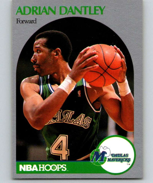 1990-91 Hopps Basketball #83 Adrian Dantley  SP Dallas Mavericks  Image 1