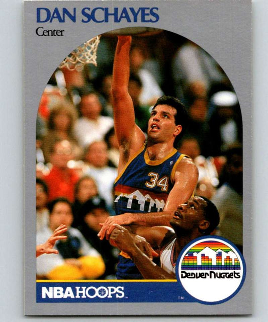 1990-91 Hopps Basketball #100 Danny Schayes  SP Denver Nuggets  Image 1