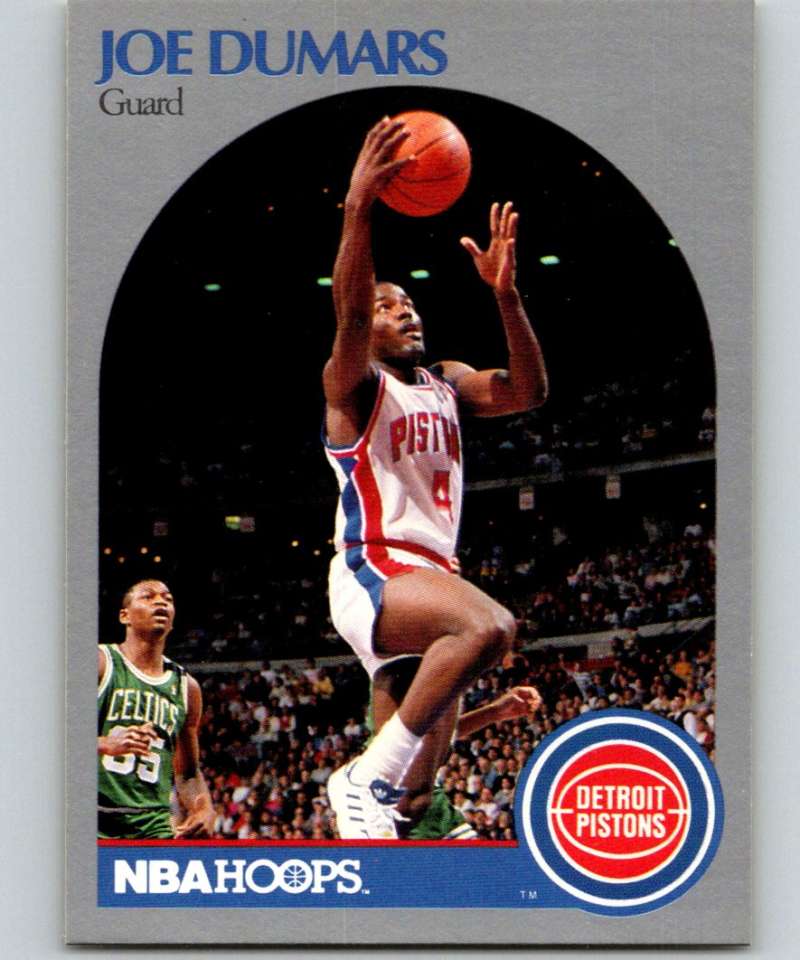 1990-91 Hopps Basketball #103 Joe Dumars Detroit Pistons Image 1