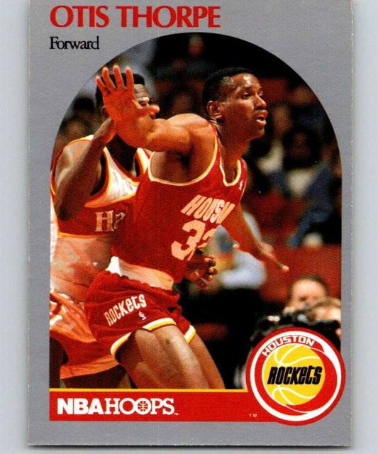 1990-91 Hopps Basketball #129 Otis Thorpe  Houston Rockets  Image 1