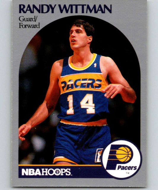 1990-91 Hopps Basketball #141 Randy Wittman  Indiana Pacers  Image 1