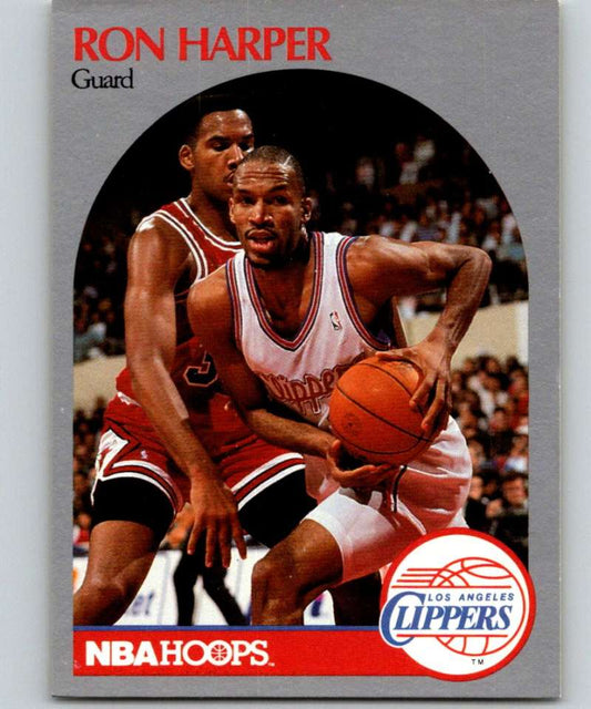 1990-91 Hopps Basketball #146 Ron Harper  Los Angeles Clippers  Image 1