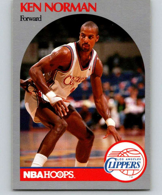 1990-91 Hopps Basketball #149 Ken Norman  Los Angeles Clippers  Image 1