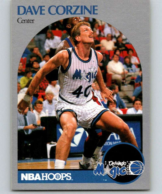 1990-91 Hopps Basketball #217 Dave Corzine  SP Orlando Magic  Image 1