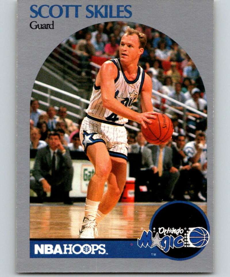 1990-91 Hopps Basketball #220 Scott Skiles Orlando Magic Image 1