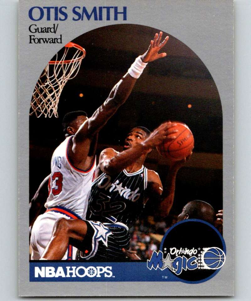 1990-91 Hopps Basketball #221 Otis Smith Orlando Magic Image 1