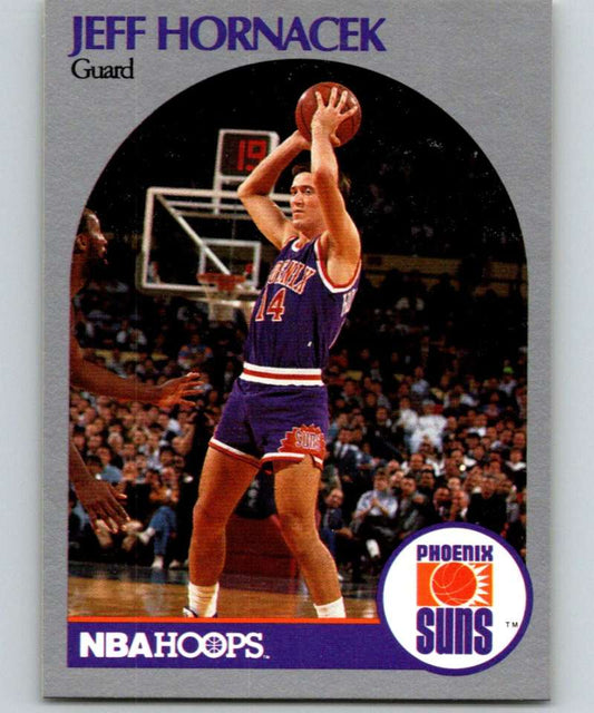 1990-91 Hopps Basketball #236 Jeff Hornacek  Phoenix Suns  Image 1