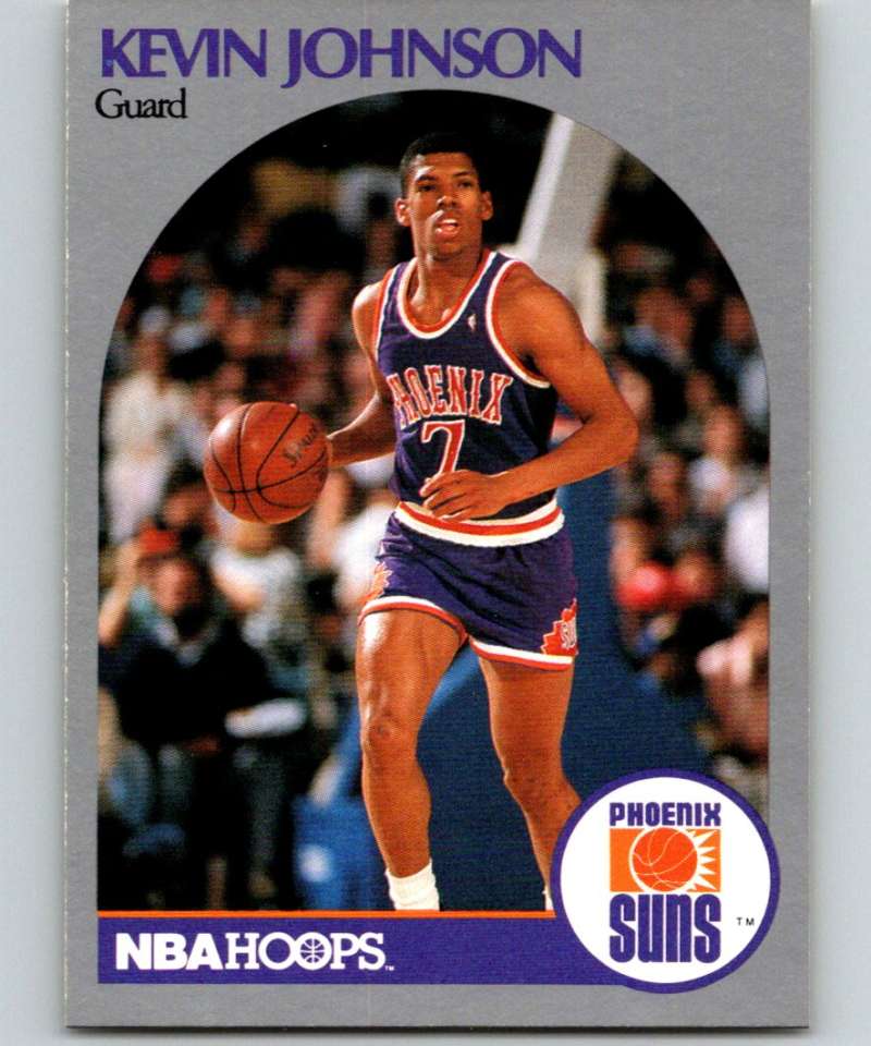 1990-91 Hopps Basketball #238 Kevin Johnson Phoenix Suns Image 1
