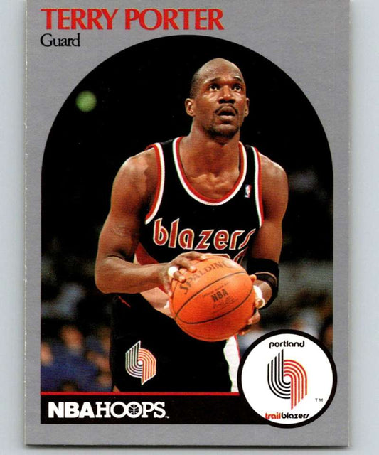 1990-91 Hopps Basketball #249 Terry Porter   Portland Trail Blazers  Image 1