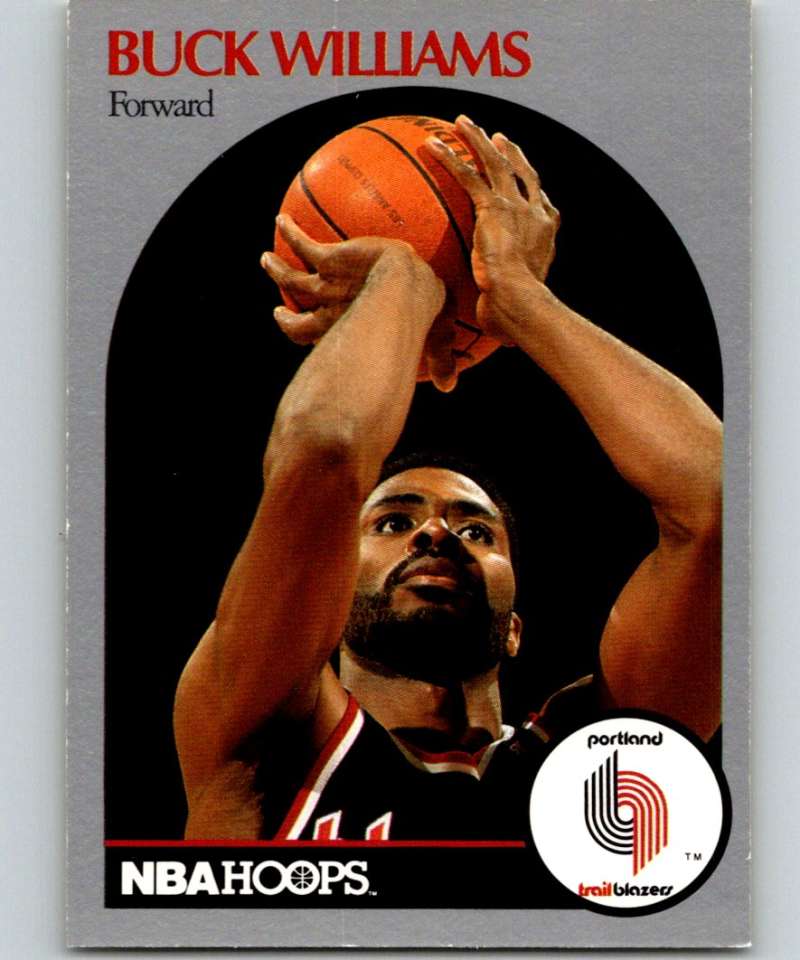 1990-91 Hopps Basketball #251 Buck Williams Portland Trail Blazers Image 1