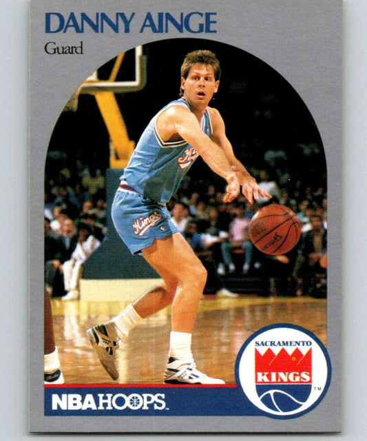 1990-91 Hopps Basketball #253 Danny Ainge UER  SP Sacramento Kings  Image 1