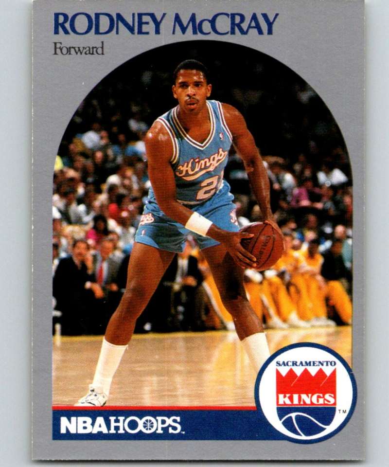 1990-91 Hopps Basketball #259 Rodney McCray SP Sacramento Kings Image 1
