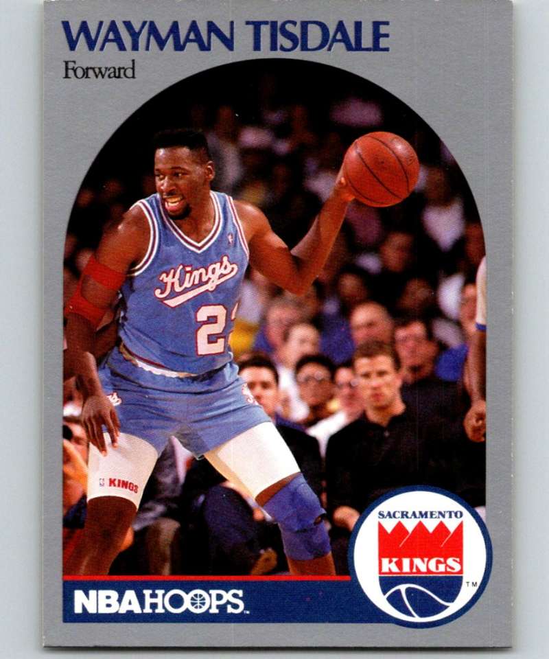 1990-91 Hopps Basketball #262 Wayman Tisdale Sacramento Kings Image 1
