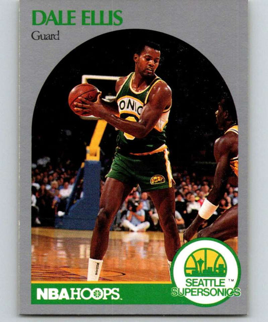 1990-91 Hopps Basketball #277 Dale Ellis  Seattle SuperSonics  Image 1