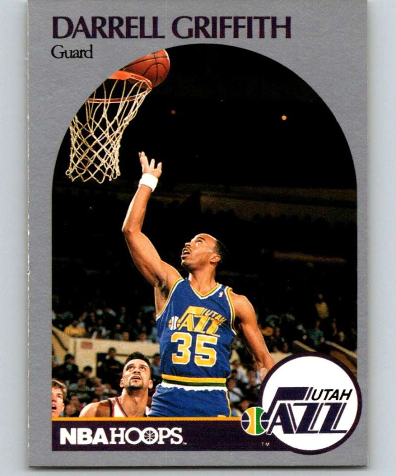 1990-91 Hopps Basketball #289 Darrell Griffith Utah Jazz Image 1