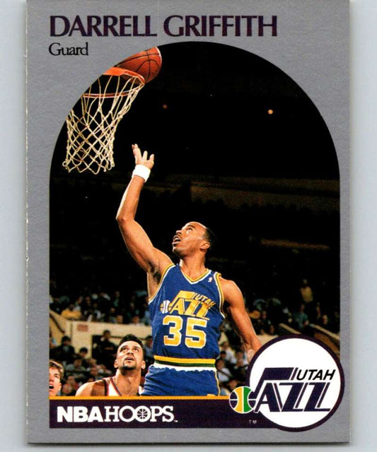 1990-91 Hopps Basketball #289 Darrell Griffith  Utah Jazz  Image 1