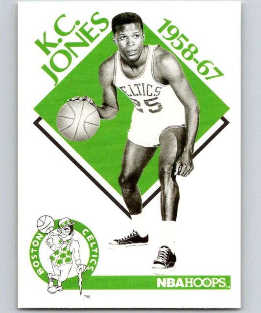1990-91 Hopps Basketball #343 K.C. Jones CO  Seattle SuperSonics  Image 1