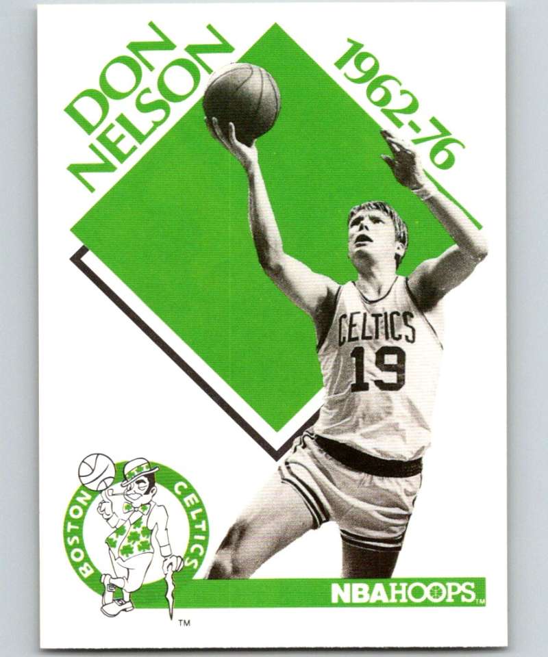 1990-91 Hopps Basketball #345 Don Nelson CO Golden State Warriors Image 1
