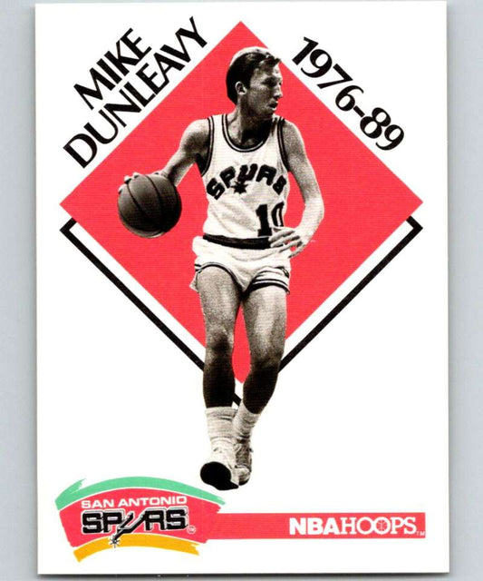 1990-91 Hopps Basketball #351 Mike Dunleavy Sr. CO  Los Angeles Lakers  Image 1