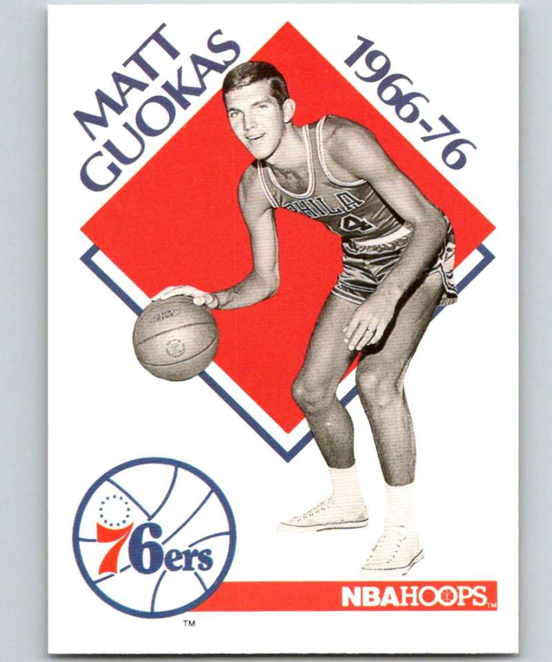 1990-91 Hopps Basketball #352 Matt Guokas CO Orlando Magic Image 1