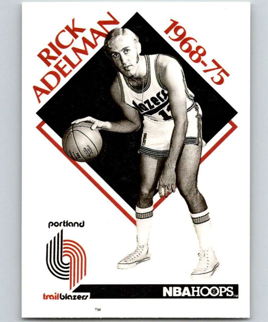 1990-91 Hopps Basketball #353 Rick Adelman CO  Portland Trail Blazers  Image 1