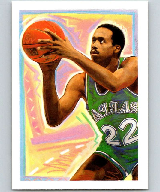 1990-91 Hopps Basketball #360 Rolando Blackman TC  Dallas Mavericks  Image 1