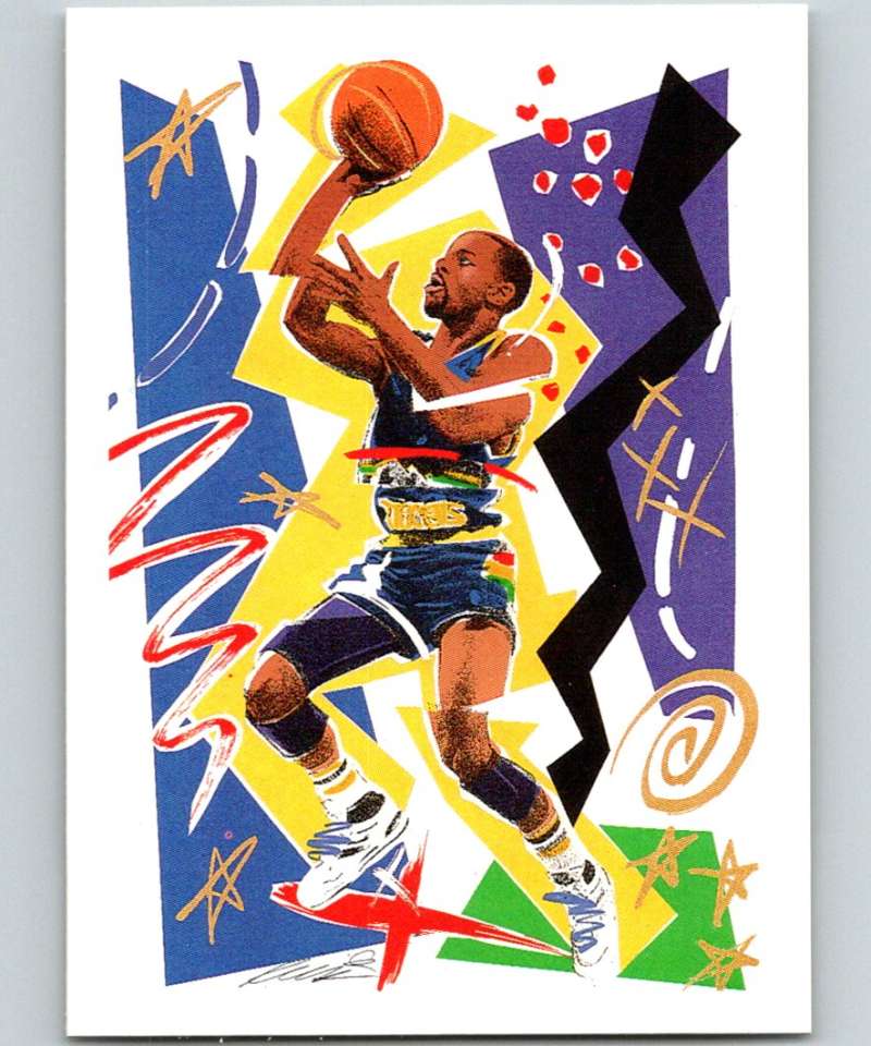 1990-91 Hopps Basketball #361 Michael Adams TC UER Denver Nuggets Image 1