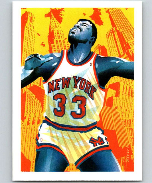 1990-91 Hopps Basketball #372 Patrick Ewing TC  New York Knicks  Image 1
