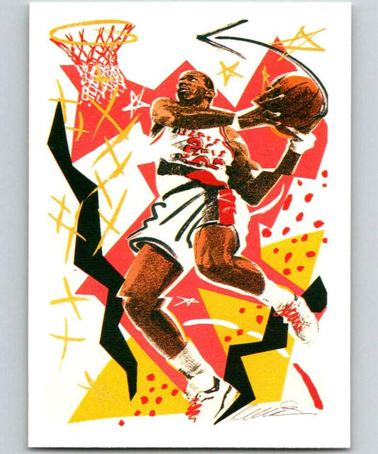 1990-91 Hopps Basketball #376 Clyde Drexler TC  Portland Trail Blazers  Image 1