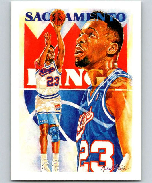 1990-91 Hopps Basketball #377 Wayman Tisdale TC  Sacramento Kings  Image 1