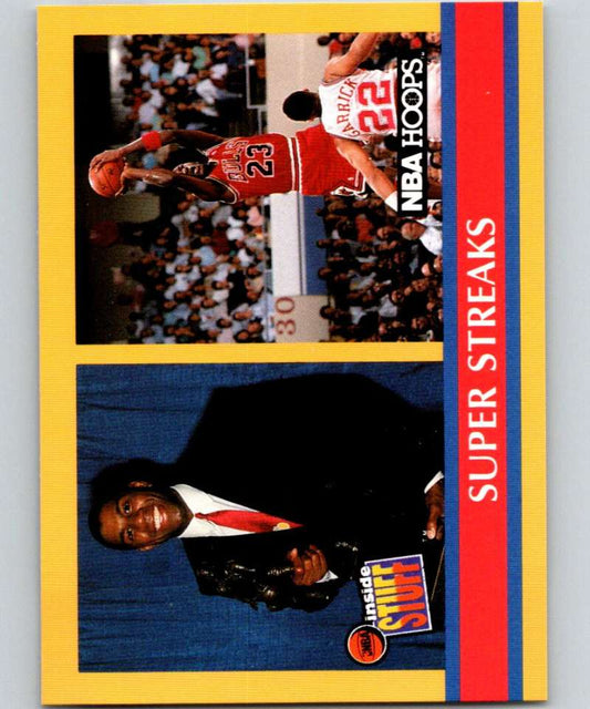 1990-91 Hopps Basketball #385 Magic Johnson/Michael Jordan Lakers/Bulls  Image 1