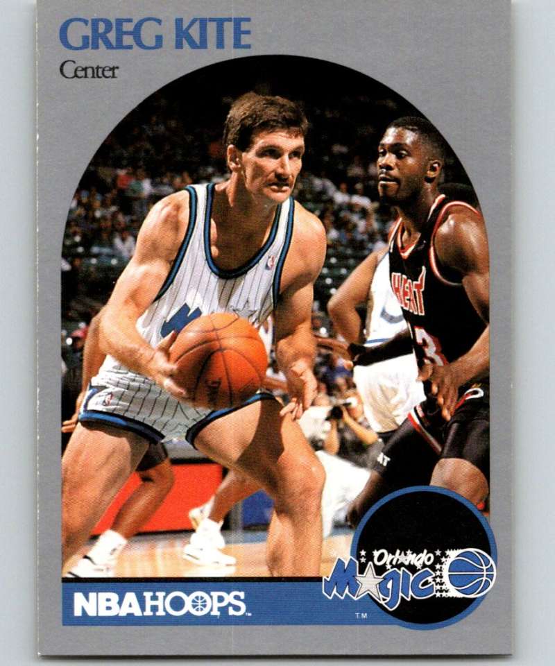 1990-91 Hopps Basketball #423 Greg Kite Orlando Magic Image 1