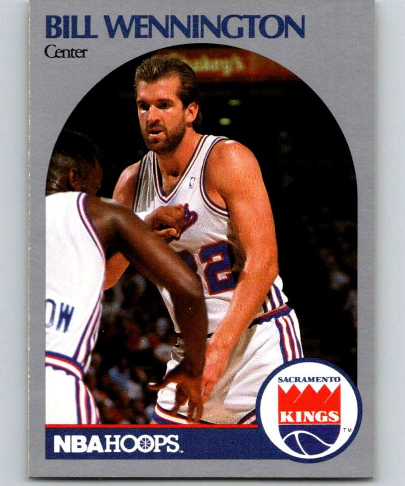 1990-91 Hopps Basketball #431 Bill Wennington Sacramento Kings Image 1