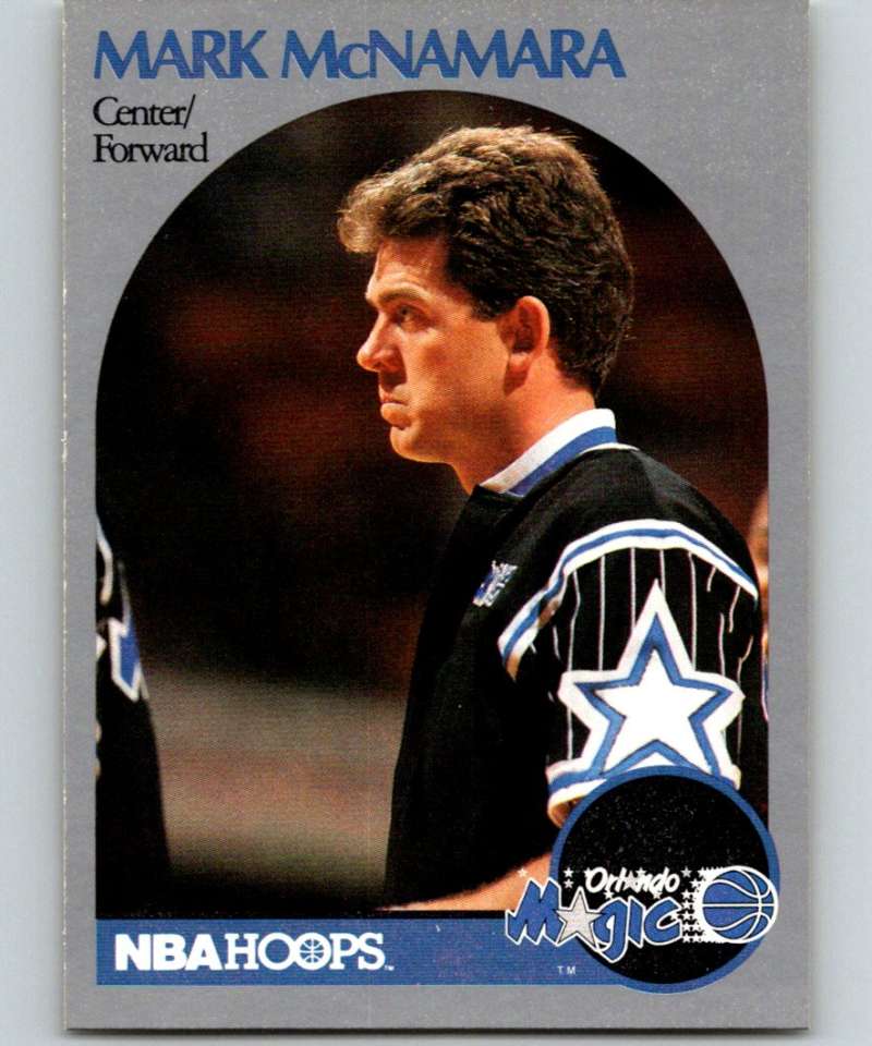 1990-91 Hopps Basketball #434 Mark McNamara Orlando Magic Image 1