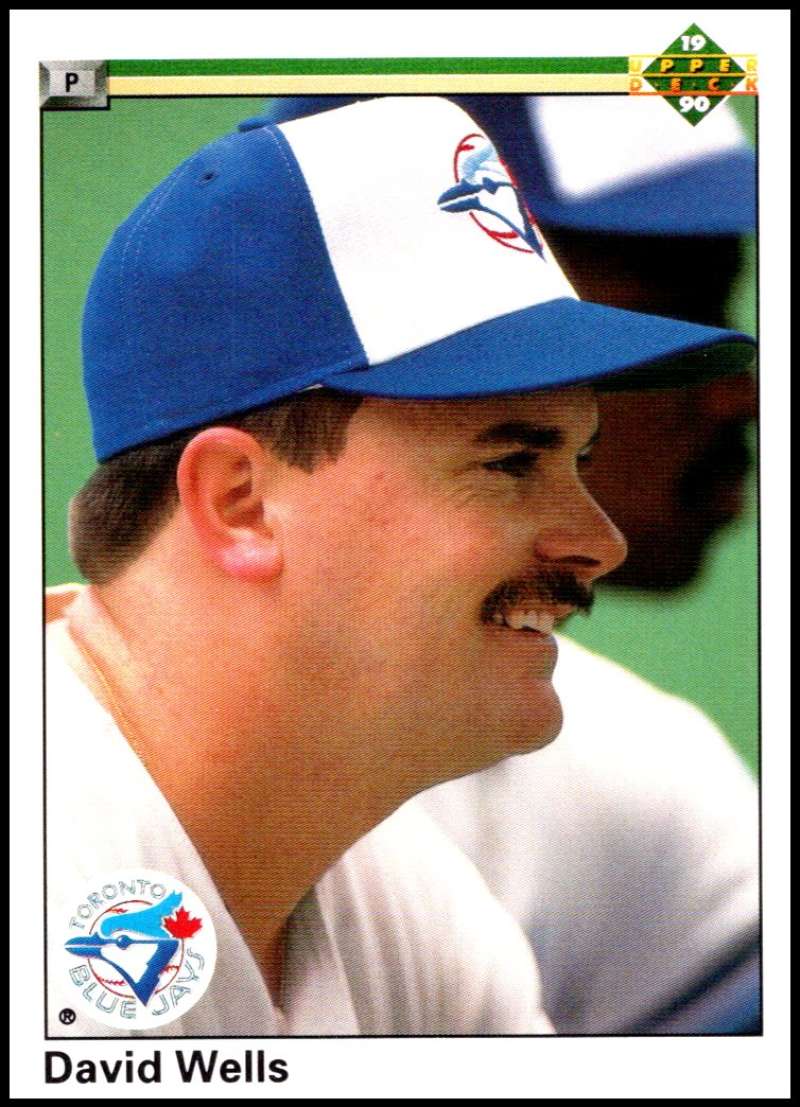 1990 Upper Deck Baseball #30 David Wells Toronto Blue Jays Image 1