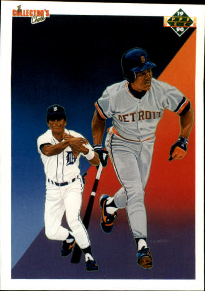 1990 Upper Deck Baseball #41 Lou Whitaker TC Detroit Tigers Image 1