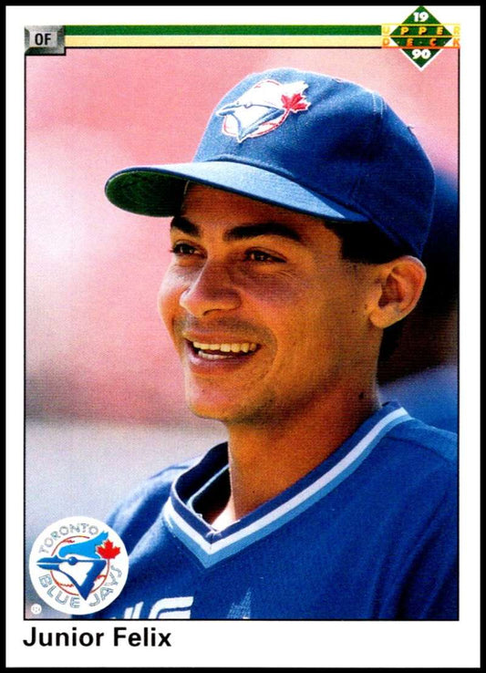 1990 Upper Deck Baseball #106 Junior Felix  Toronto Blue Jays  Image 1