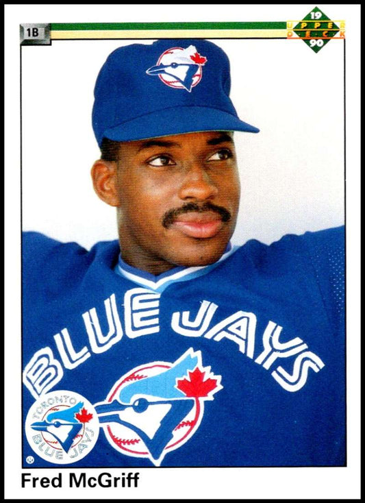 1990 Upper Deck Baseball #108 Fred McGriff  Toronto Blue Jays  Image 1