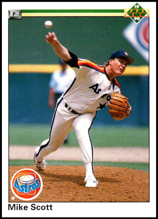 1990 Upper Deck Baseball #125 Mike Scott  Houston Astros  Image 1