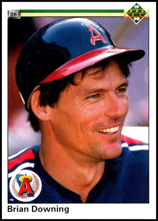 1990 Upper Deck Baseball #146 Brian Downing  California Angels  Image 1