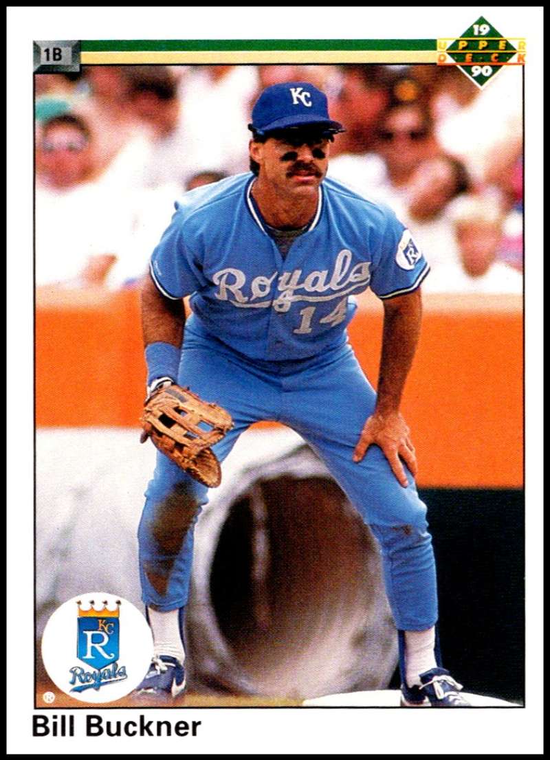 1990 Upper Deck Baseball #252 Bill Buckner Kansas City Royals Image 1
