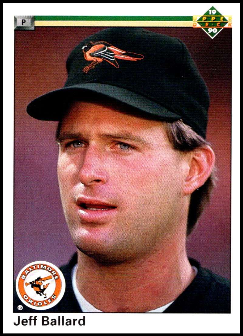 1990 Upper Deck Baseball #259 Jeff Ballard Baltimore Orioles Image 1