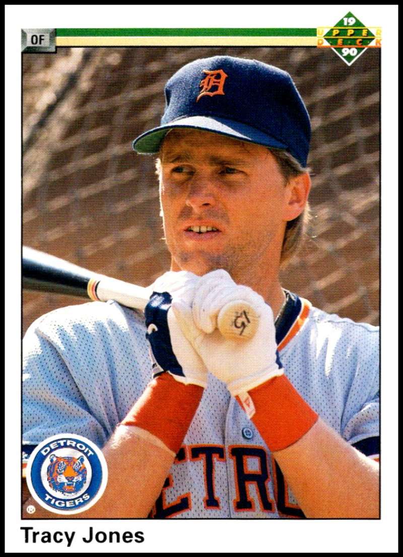 1990 Upper Deck Baseball #309 Tracy Jones Detroit Tigers Image 1