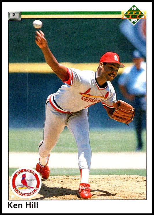 1990 Upper Deck Baseball #336 Ken Hill  St. Louis Cardinals  Image 1
