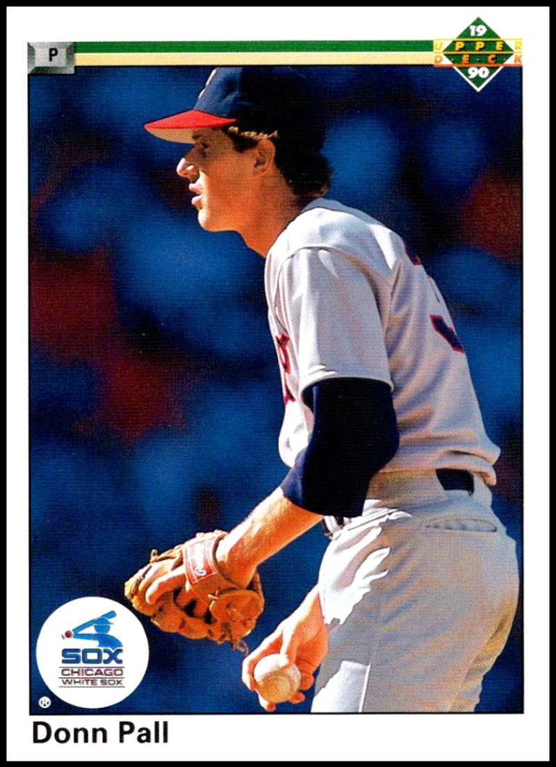 1990 Upper Deck Baseball #386 Donn Pall Chicago White Sox Image 1