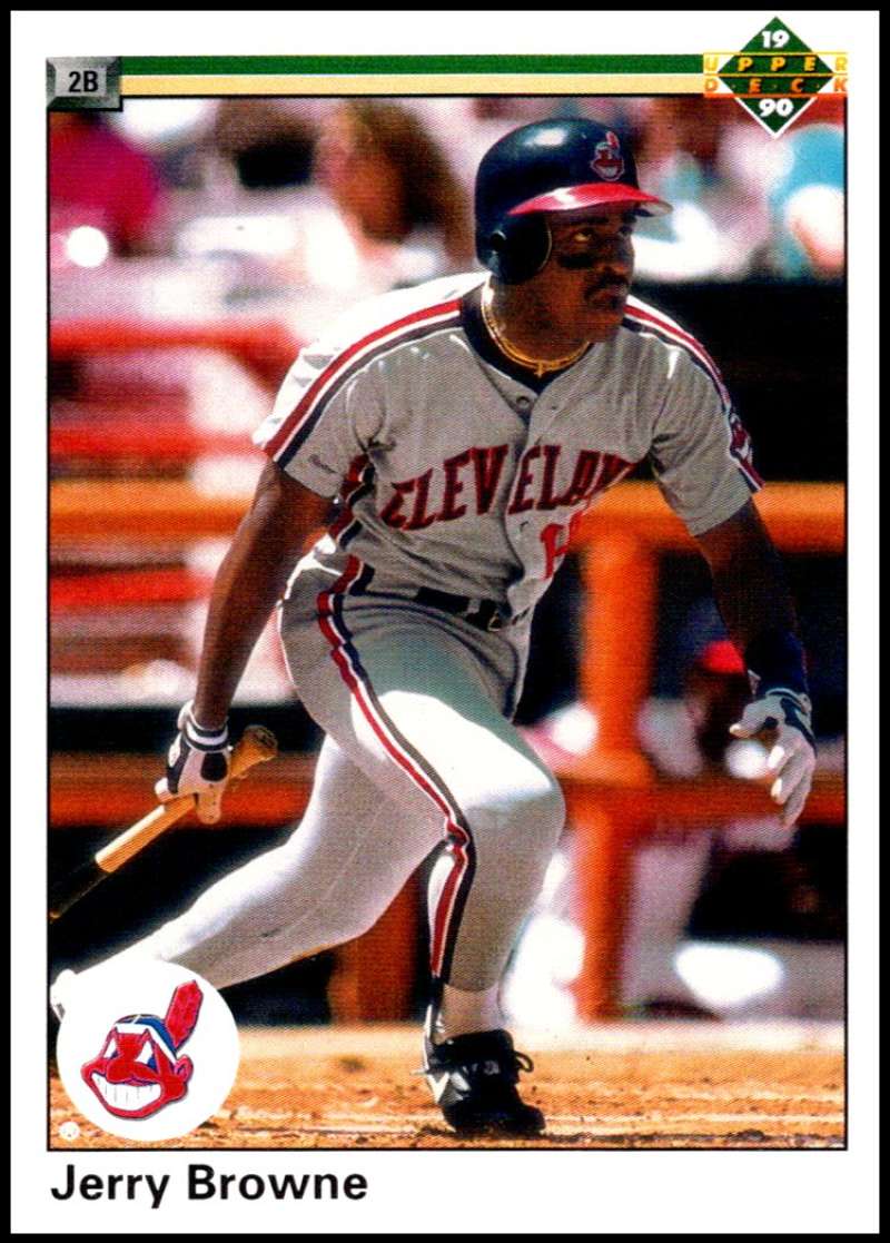 1990 Upper Deck Baseball #426 Jerry Browne Cleveland Indians Image 1