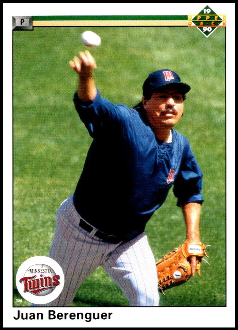 1990 Upper Deck Baseball #440 Juan Berenguer Minnesota Twins Image 1